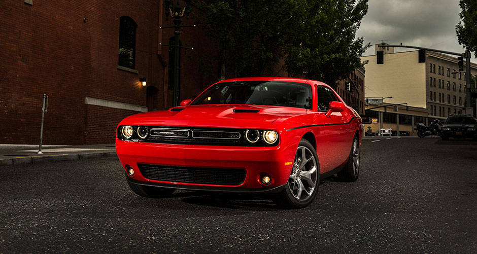 2016 Dodge Challenger Red Exterior Front