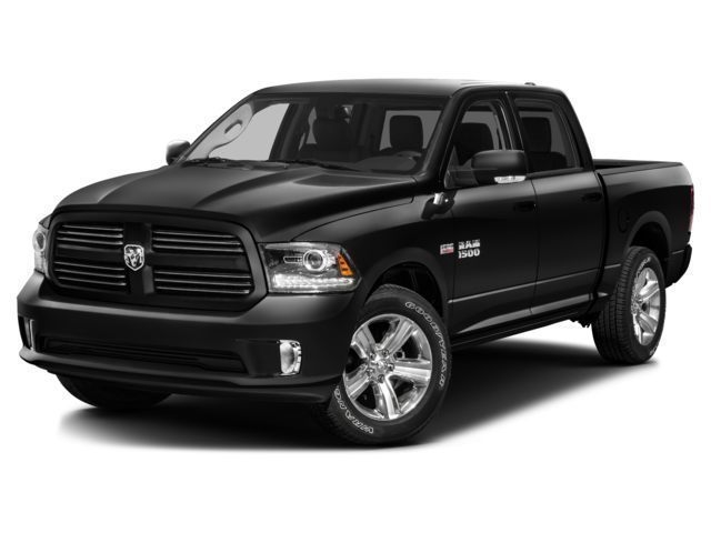 2016 ram 1500 SLT black exterior