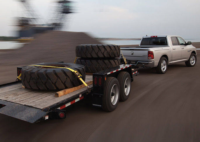 2016 Ram 1500 Silver Exterior Hauling