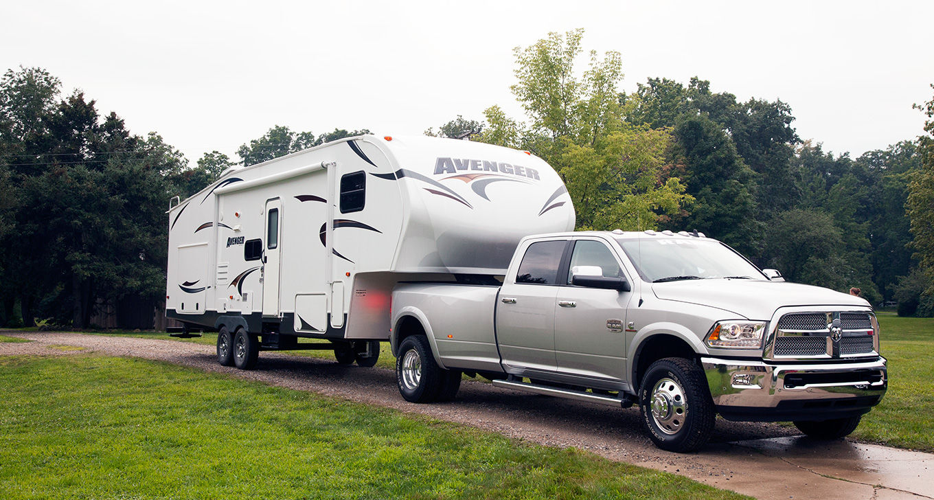 Silver 2016 Ram 3500 Towing Capability Exterior