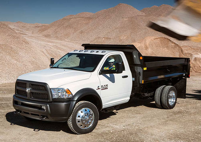 2016 Ram 5500 Chassis Side Exterior White