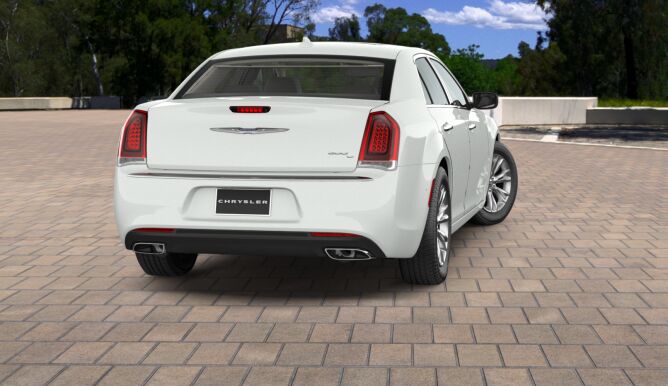 2017 Chrysler 300C White Rear Exterior