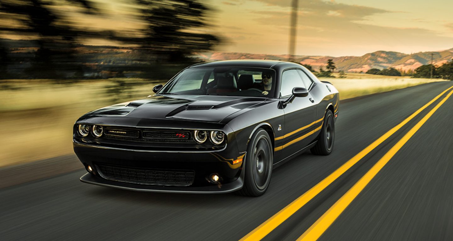 2017 Dodge Challenger Black Front Exterior