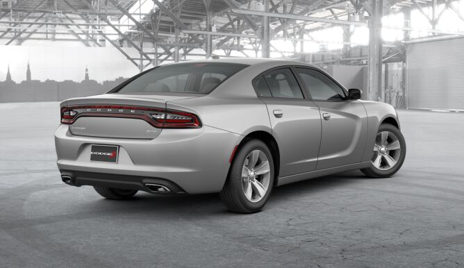 2017 Dodge Charger SXT Gray Rear Exterior