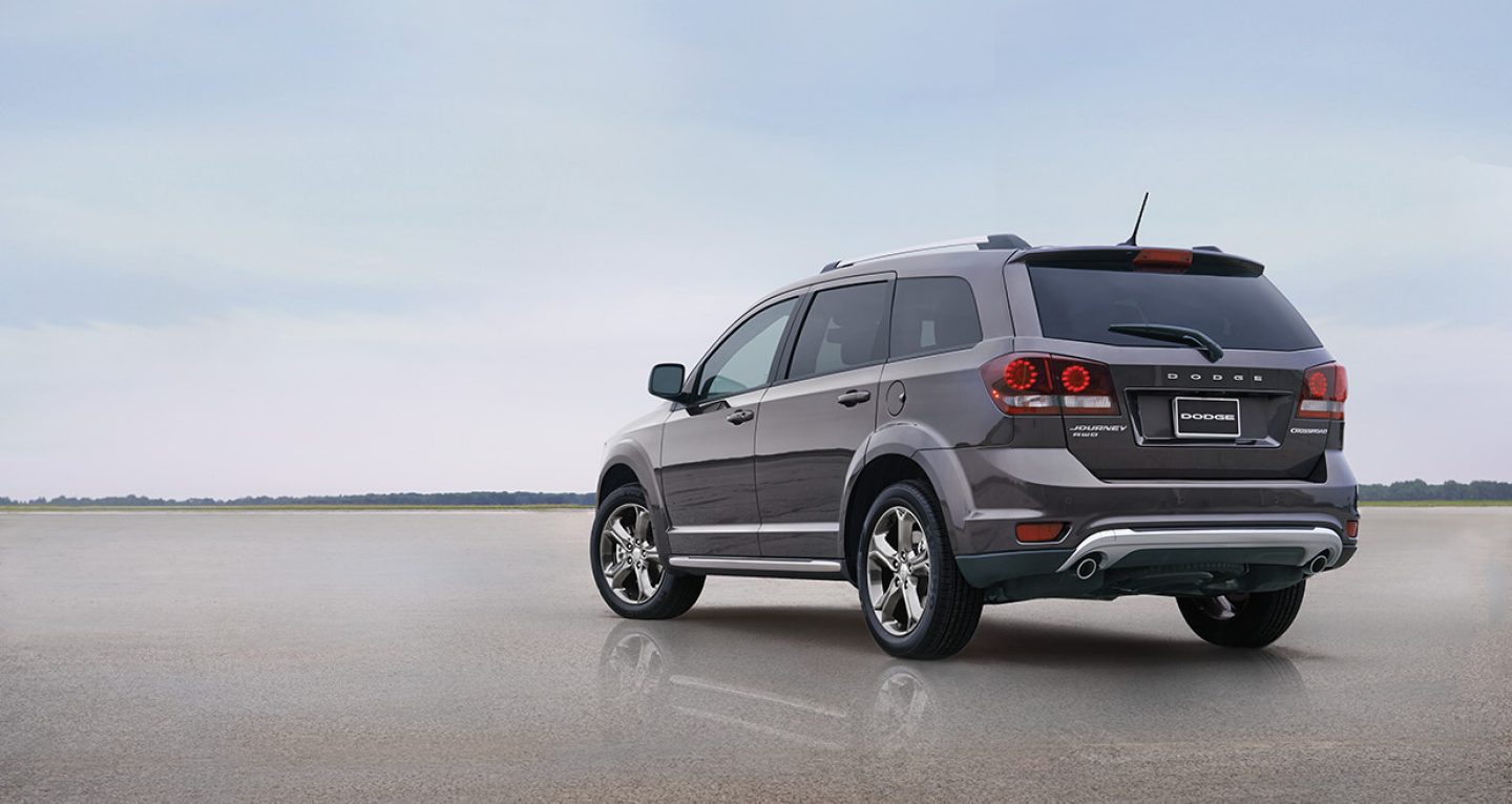 2017 Dodge Journey Rear Exterior Gray