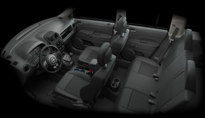 2017 Jeep Patriot Sport Seating Interior