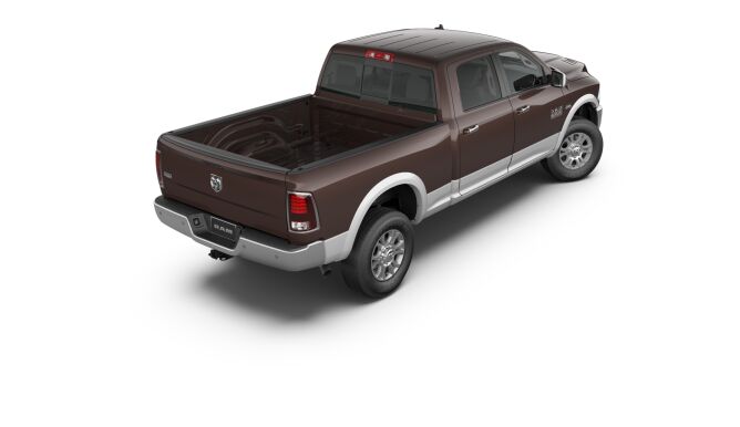 2017 Ram 2500 Laramie Brown Rear Exterior