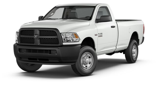 2017 Ram 2500 Tradesman White Front Exterior