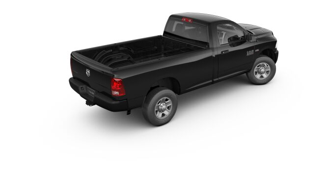 2017 Ram 3500 Tradesman Black Rear Exterior