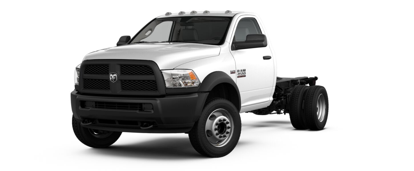2017 Ram 4500 Chassis White Exterior