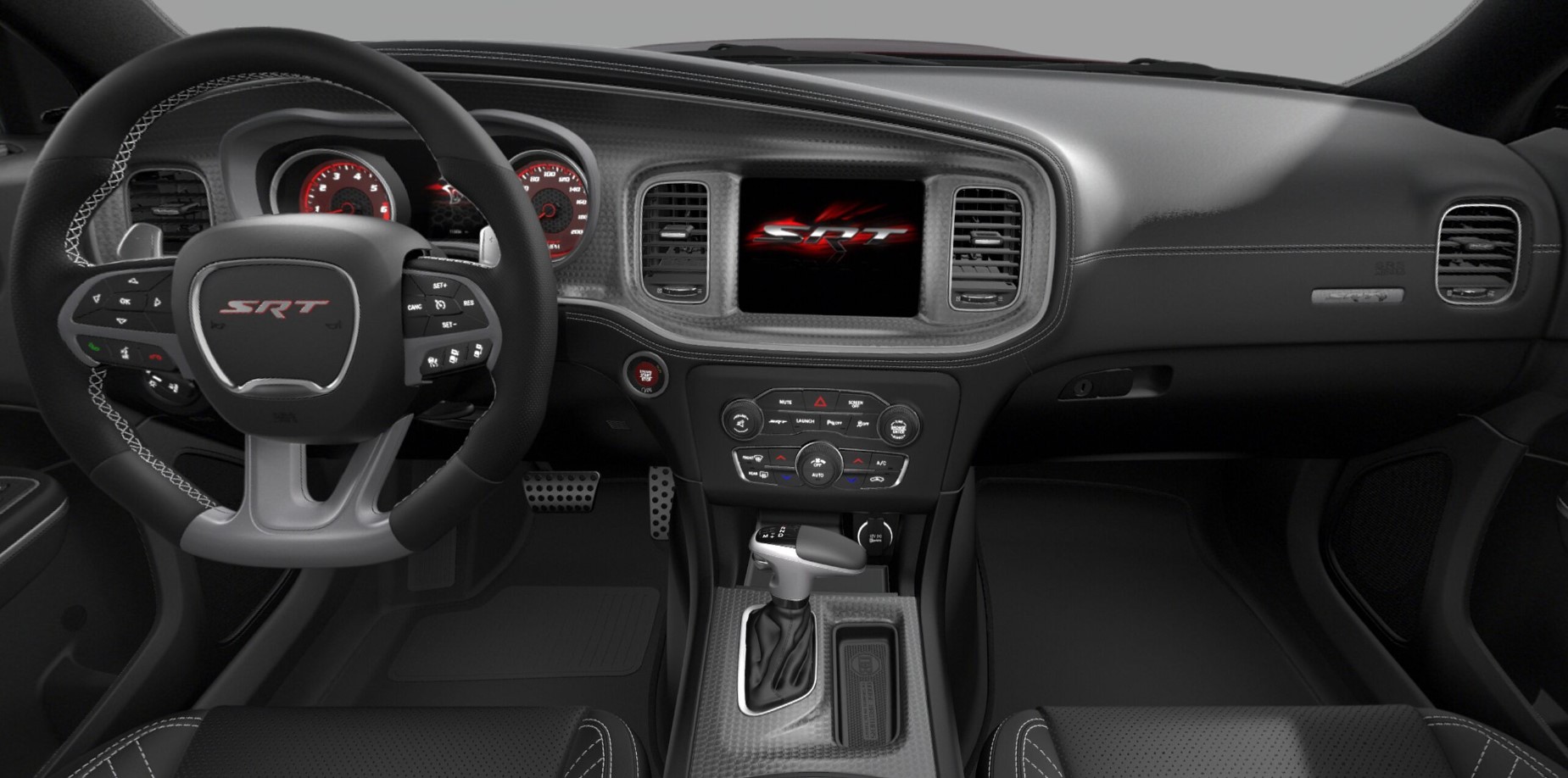 dodge charger hellcat interior