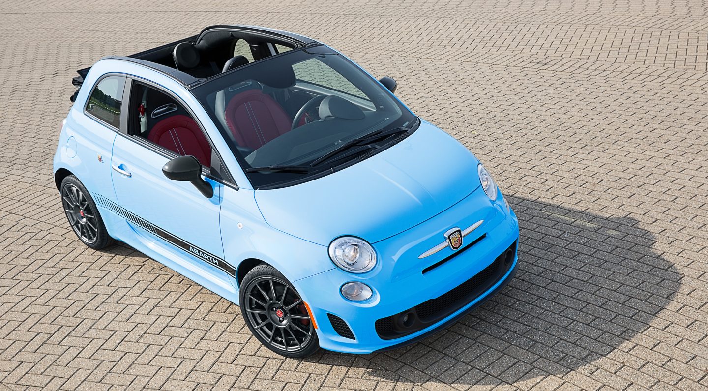 Fiat 500c Cabrio Blue