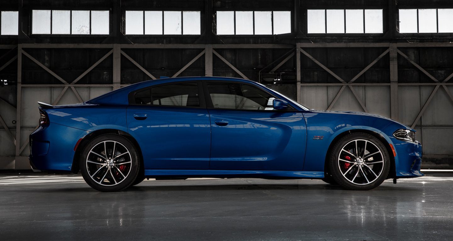 2018 Dodge Charger Blue Front Exterior