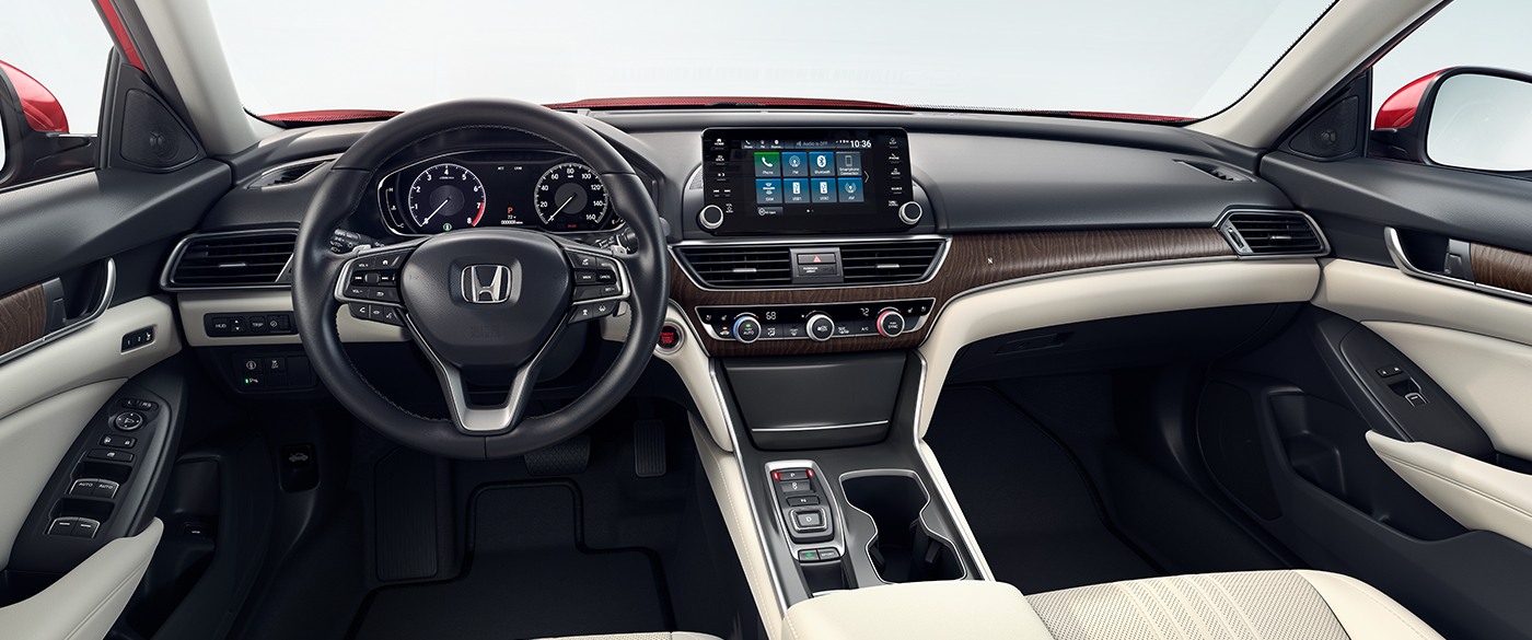 2018 Honda Accord Sedan Two Tone Interior