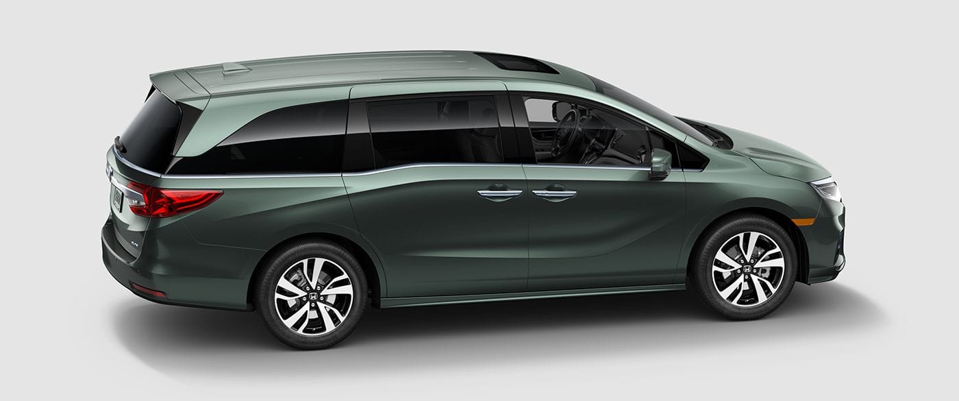 2018 Honda Odyssey Ex L Green Exterior Power Sliding Door