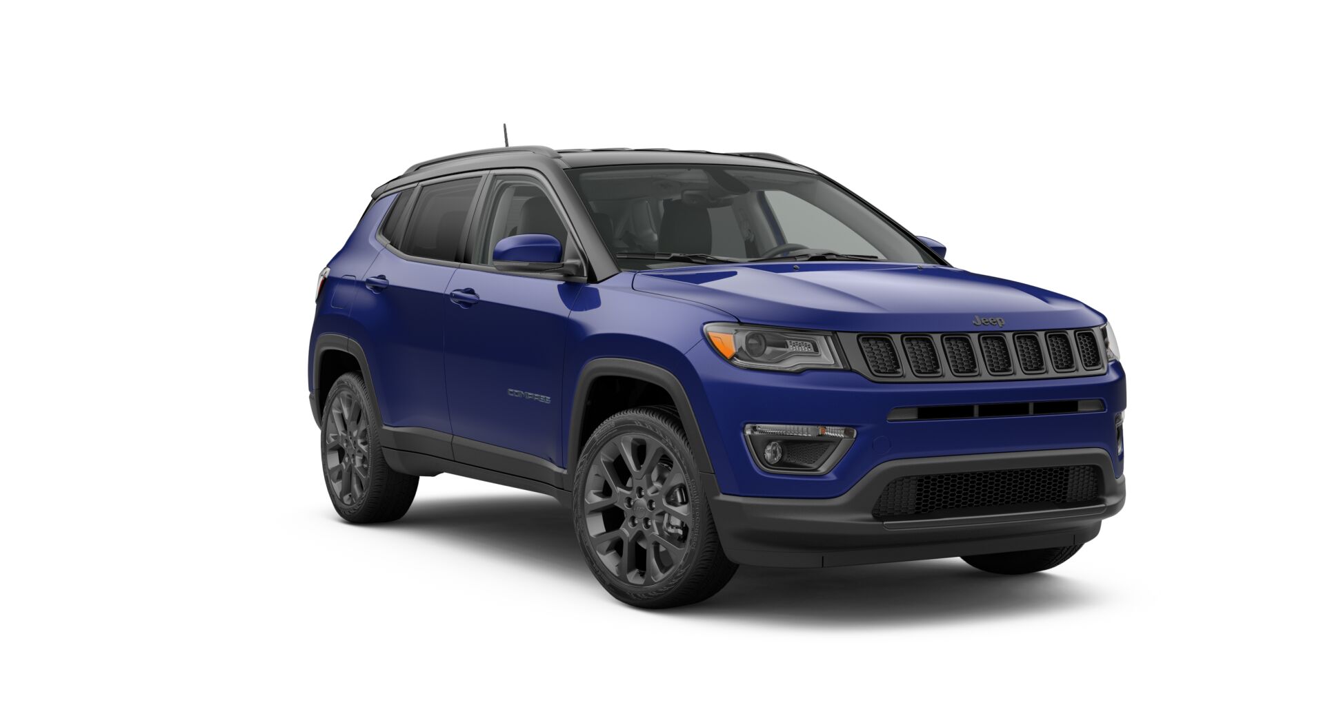 2019 Jeep Compass High Altitude Jazz Blue Exterior Front View