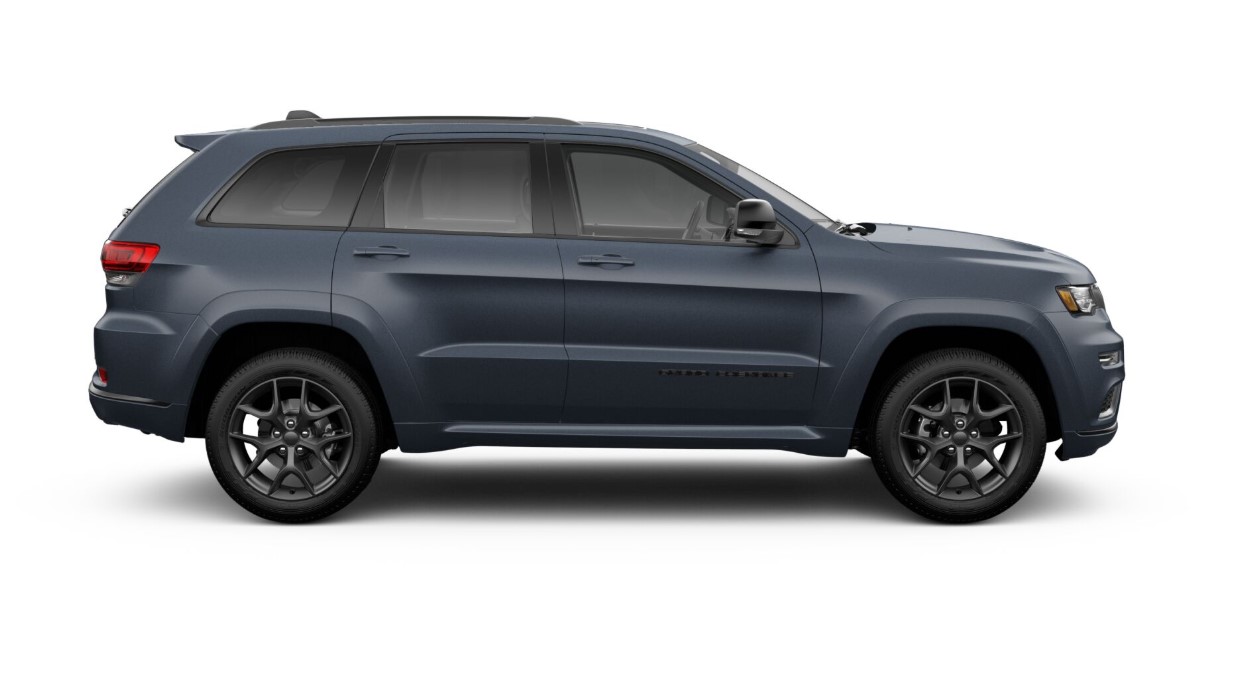 2019 Jeep Grand Cherokee Limited X Blue Exterior Side Profile