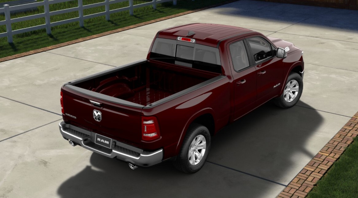 2019 Ram 1500 Laramie Back Red Exterior