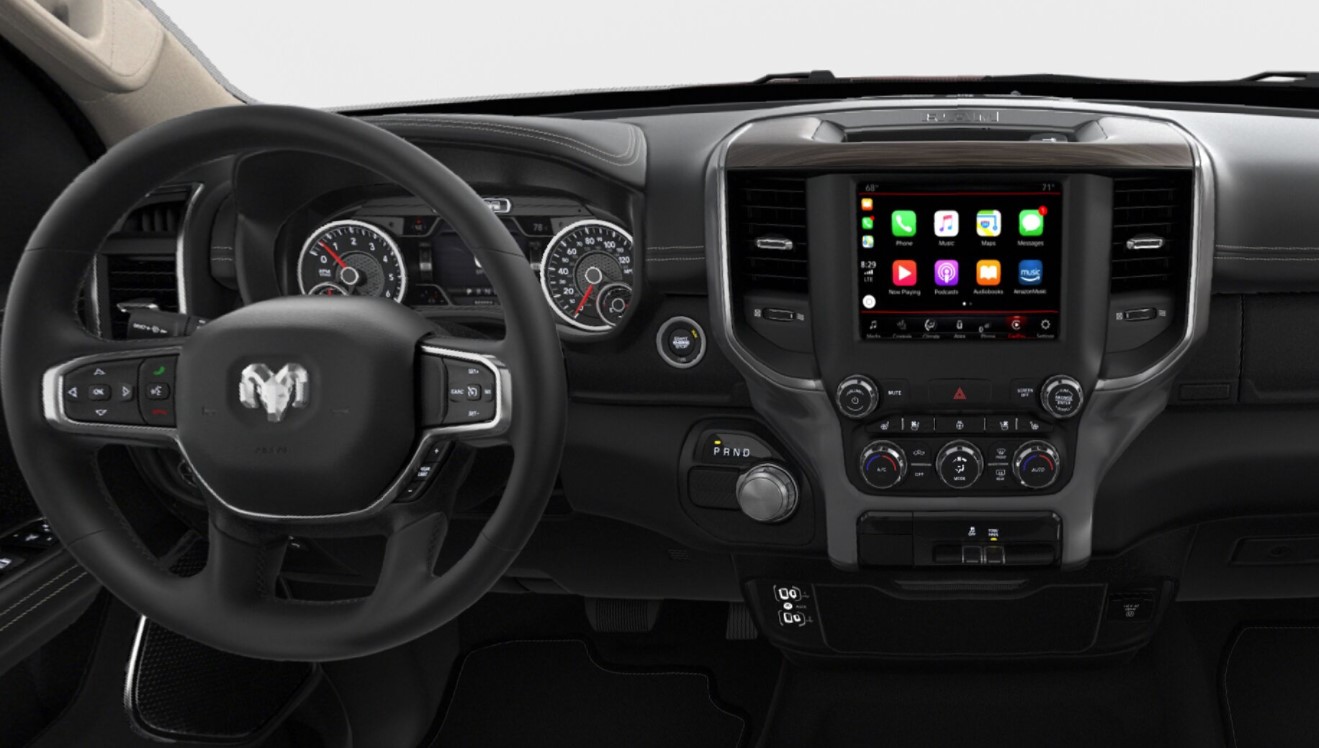 2019 Ram 1500 Laramie Front Interior