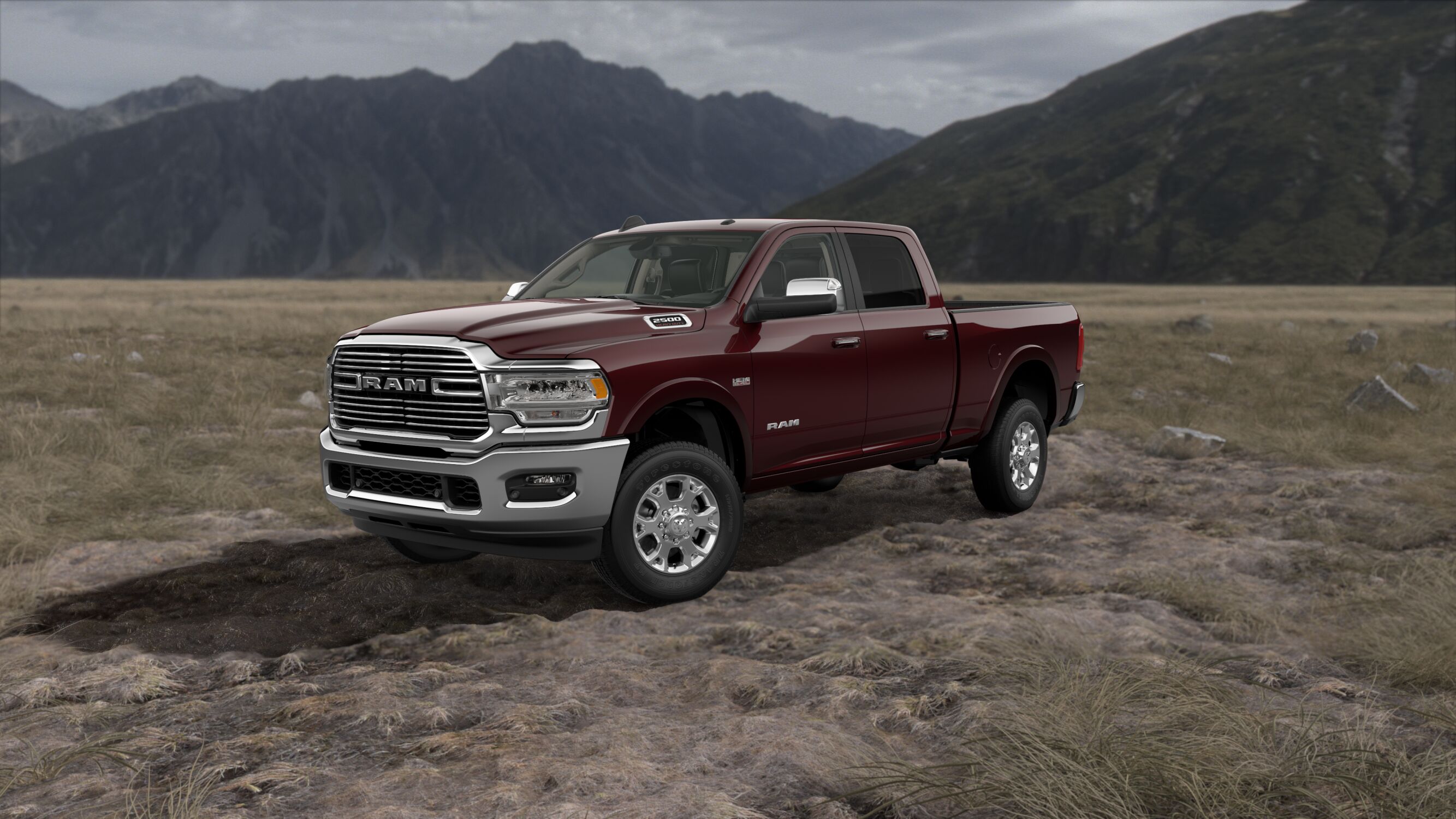 2019 Ram 2500 Laramie Red Exterior Front