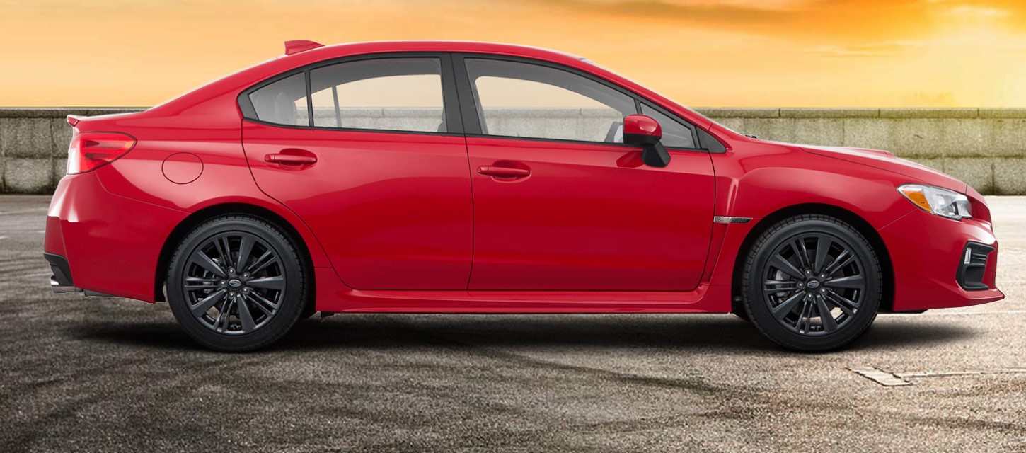 2019 Subaru WRX Base Red Exterior Side Profile