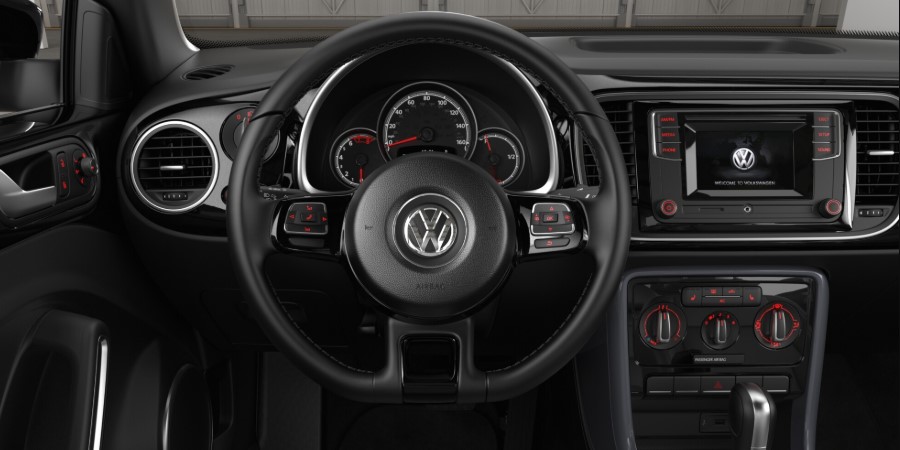 vw beetle interior