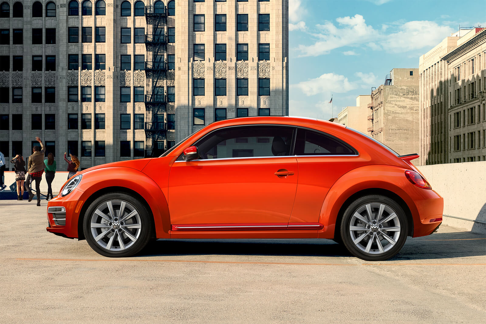 Orange Vw Beetle Turbo