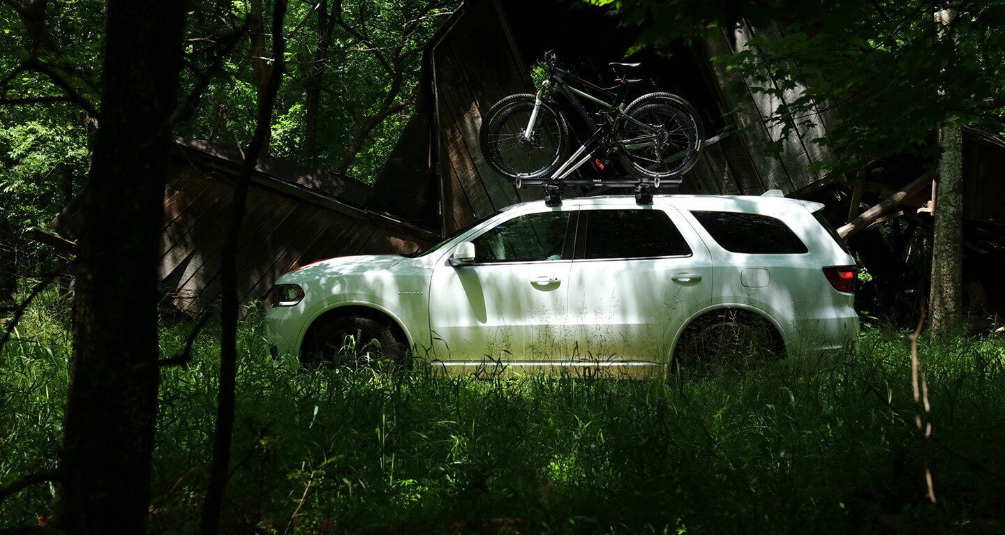 2020 Dodge Durango White Exterior Side Profile