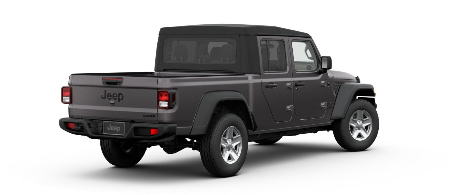 2020 Jeep Gladiator Sport S Rear Gray Exterior